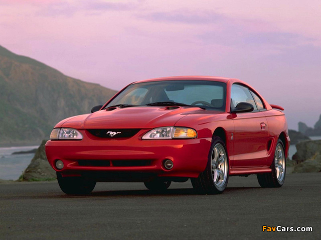 Mustang SVT Cobra Coupe 1996–98 images (640 x 480)