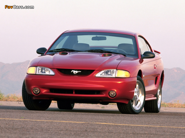 Mustang SVT Cobra Coupe 1996–98 images (640 x 480)