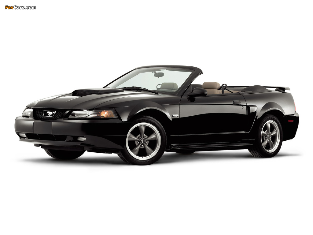 Mustang GT Convertible 1999–2004 images (1024 x 768)