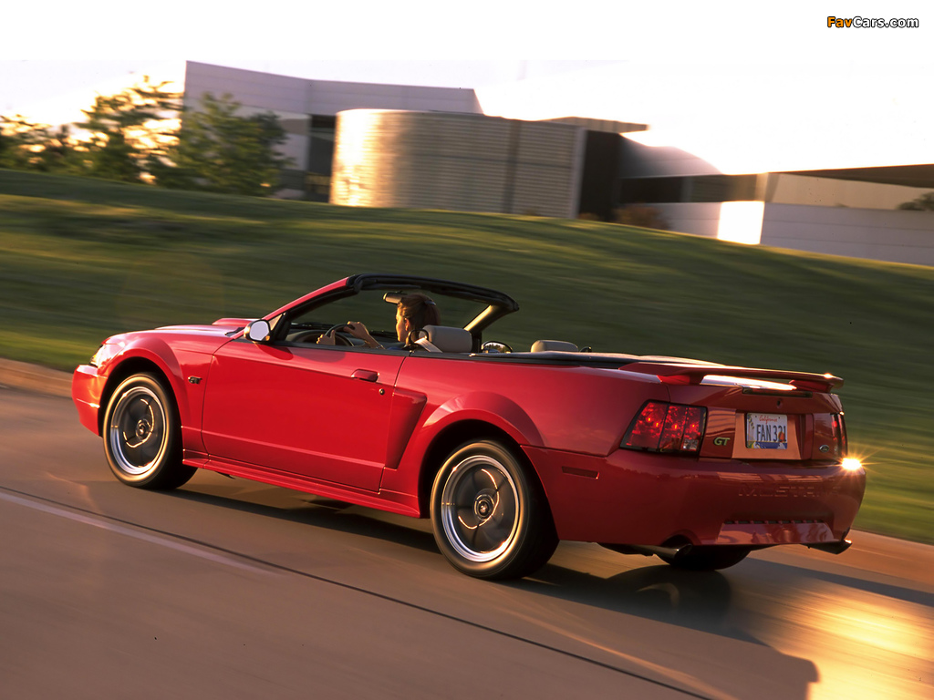 Mustang GT Convertible 1999–2004 pictures (1024 x 768)