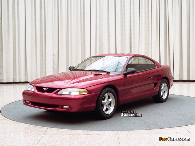 Photos of Mustang Coupe Prototype 1991 (640 x 480)