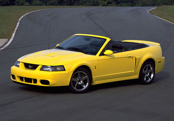 Pictures of Mustang SVT Cobra Convertible 2002–04