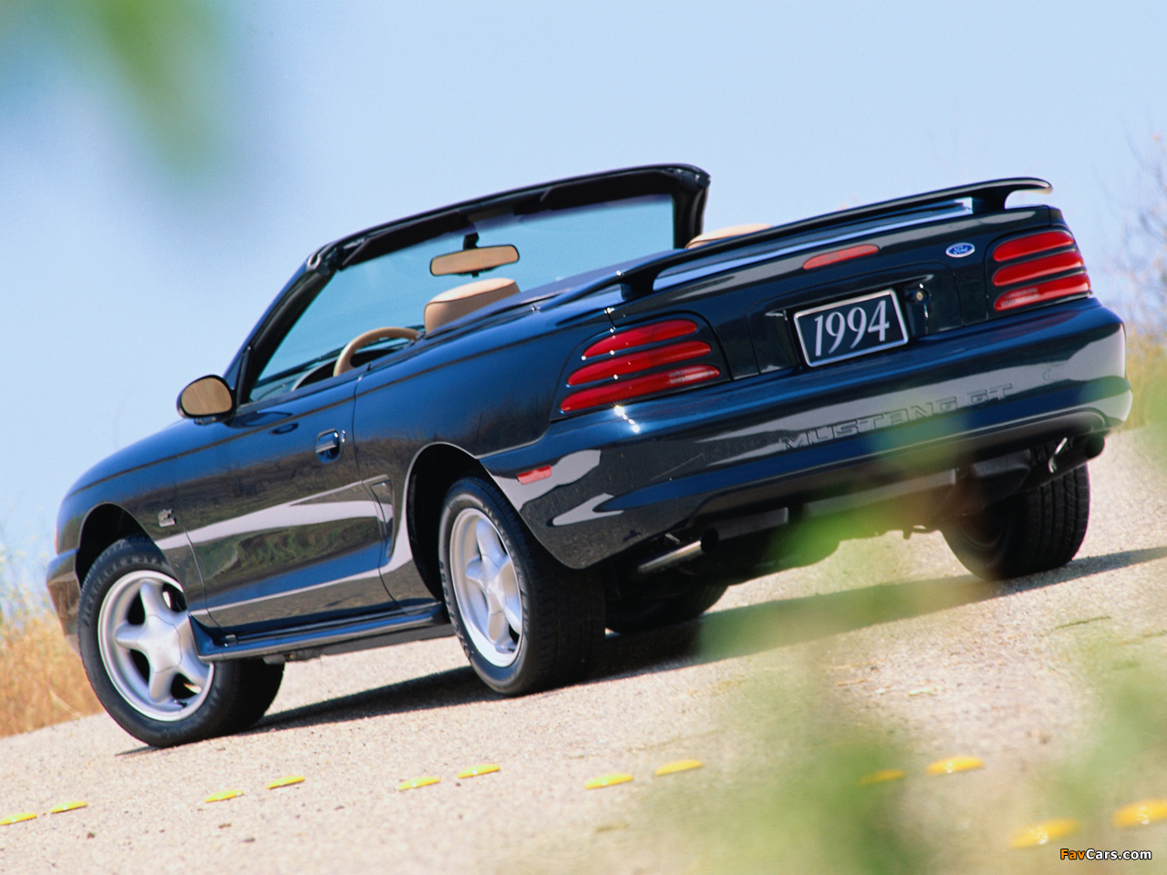 Mustang Convertible 1993–98 wallpapers (1280 x 960)