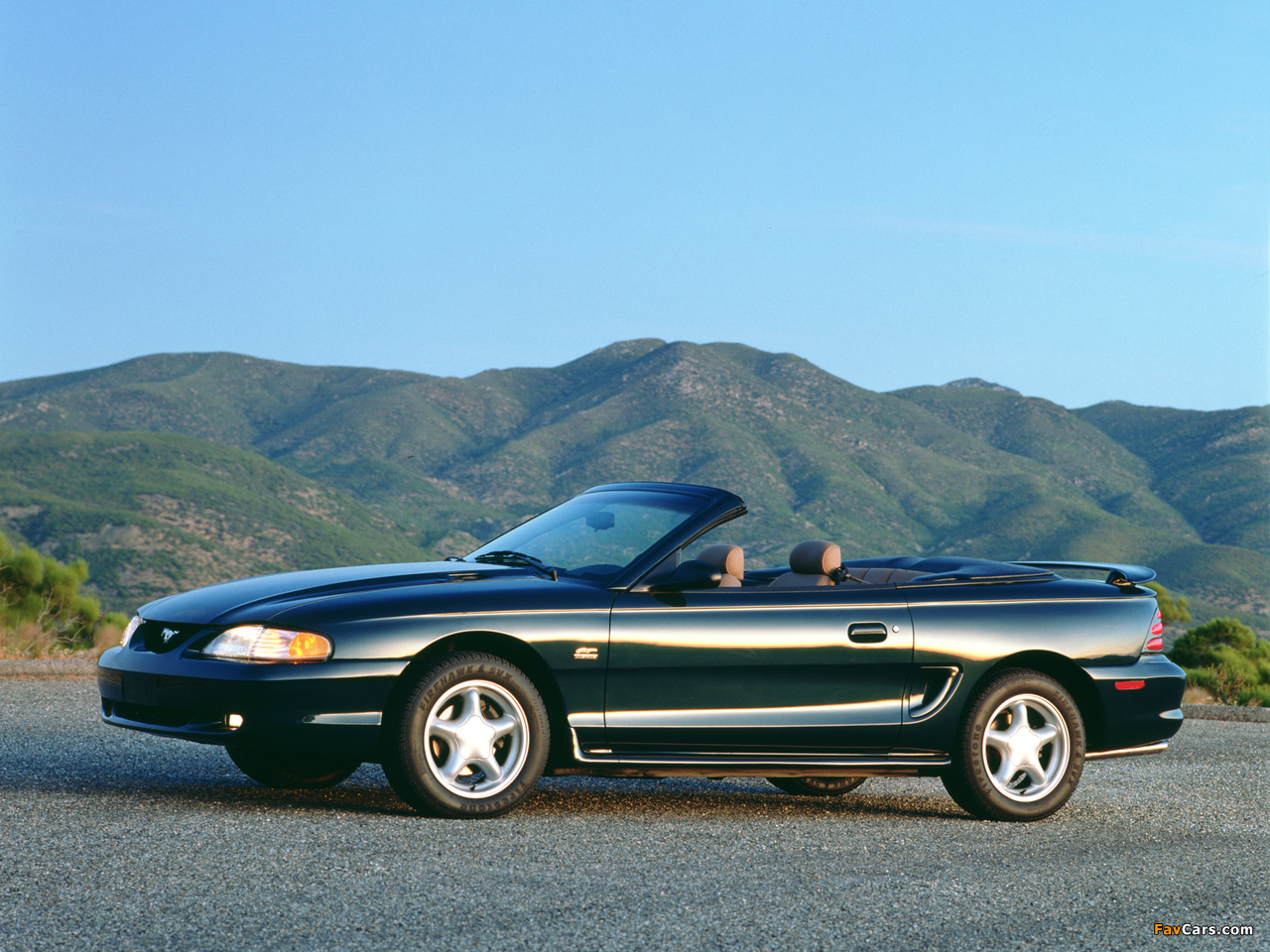 Mustang Convertible 1993–96 wallpapers (1280 x 960)