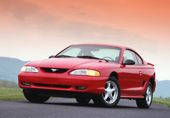 Mustang GT Coupe 1996–98 wallpapers