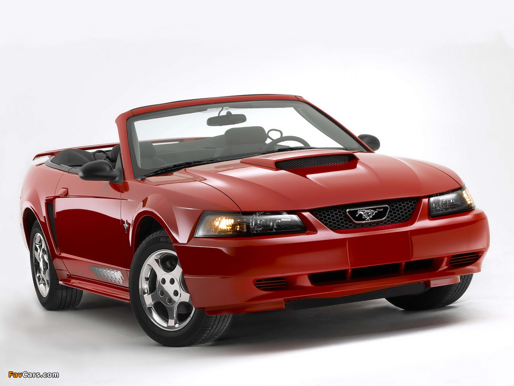 Mustang GT Convertible 1999–2004 wallpapers (1024 x 768)