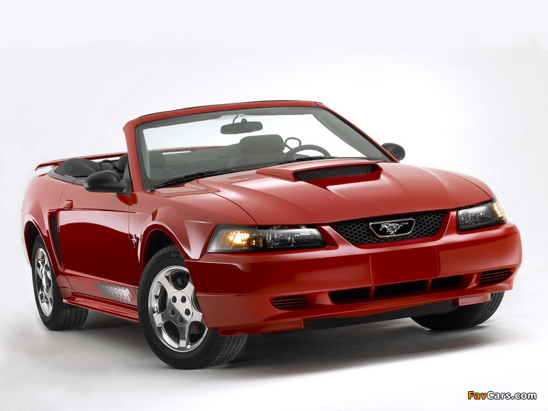 Mustang GT Convertible 1999–2004 wallpapers (800 x 600)