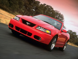 Mustang SVT Cobra Convertible 2002–04 wallpapers