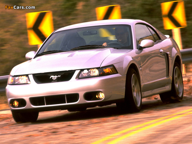 Mustang SVT Cobra Coupe 2002–04 wallpapers (640 x 480)