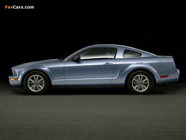 Images of Mustang Coupe 2005–08 (640 x 480)