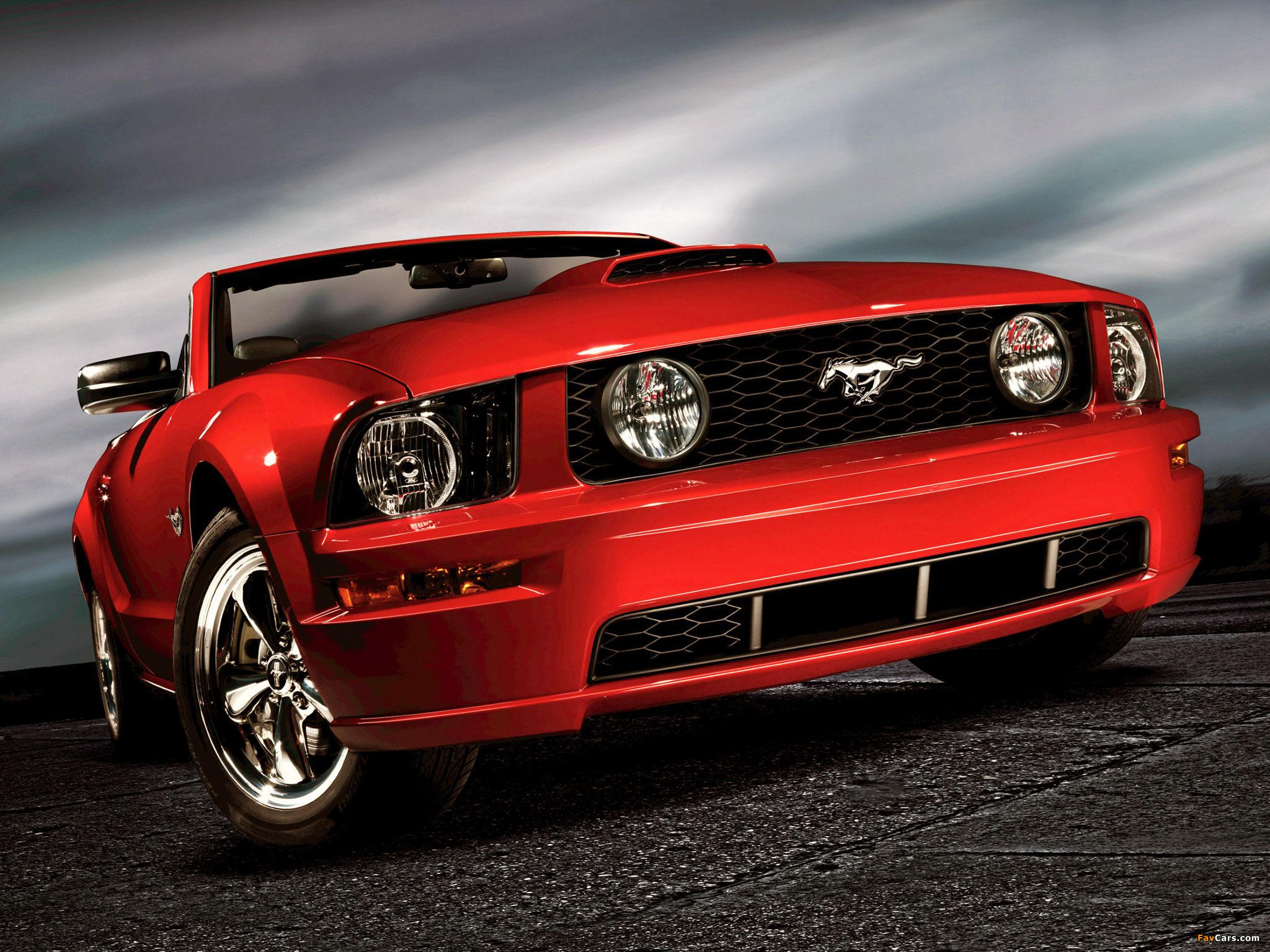 Images of Mustang GT Convertible 2005–08 (2048 x 1536)