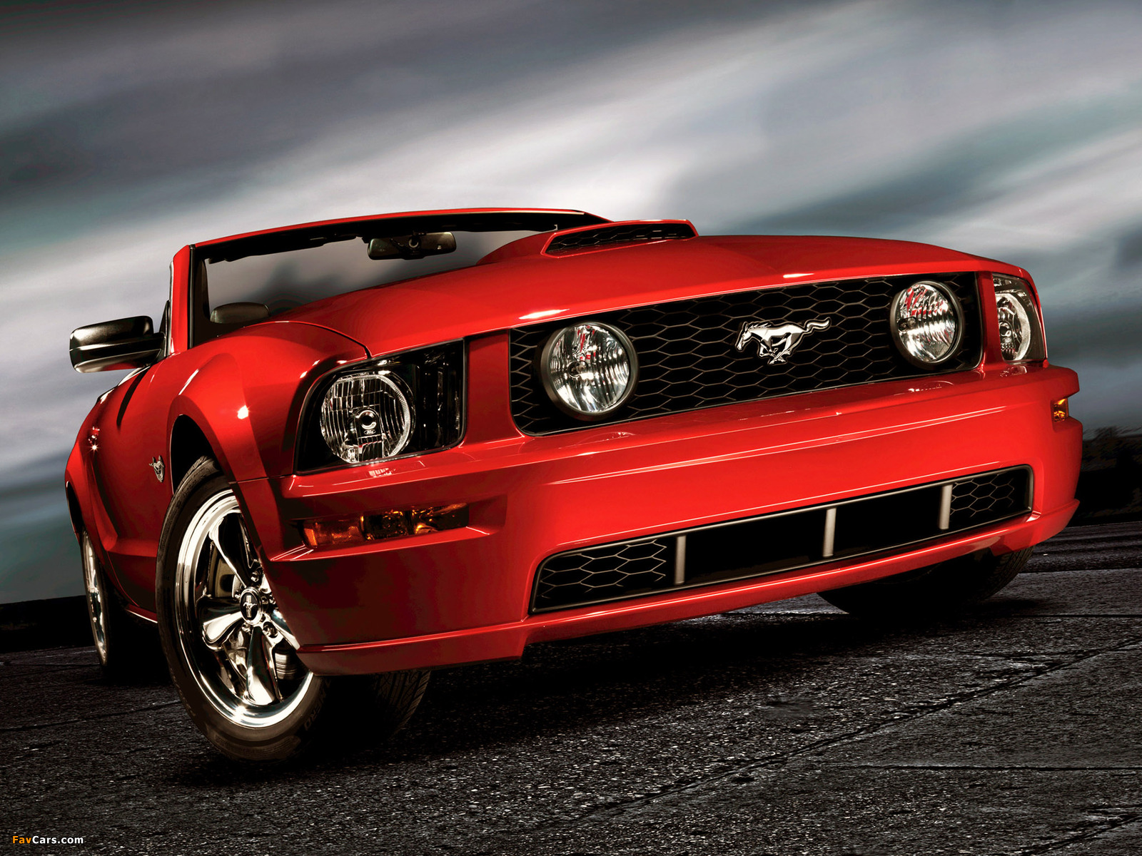 Images of Mustang GT Convertible 2005–08 (1600 x 1200)