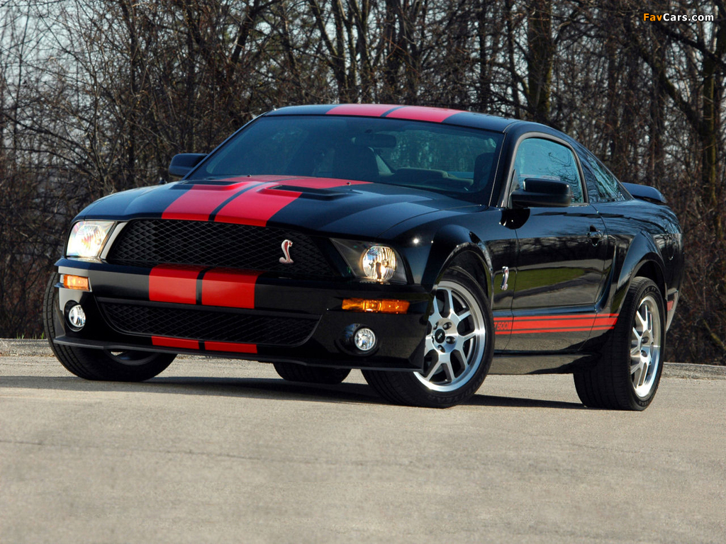 Images of Shelby GT500 Red Stripe Appearance Package 2007 (1024 x 768)