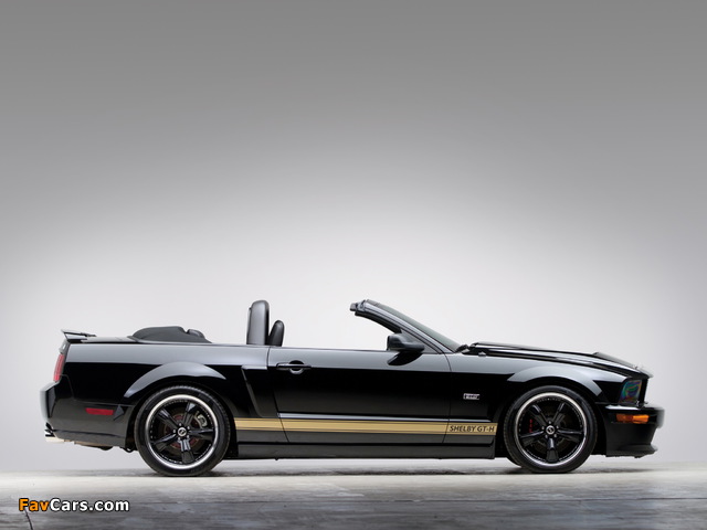 Images of Shelby GT-H Convertible 2007 (640 x 480)