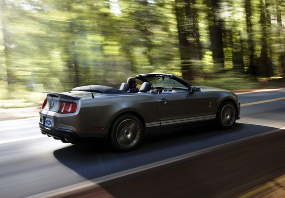 Images of Shelby GT500 Convertible SVT 2009–10