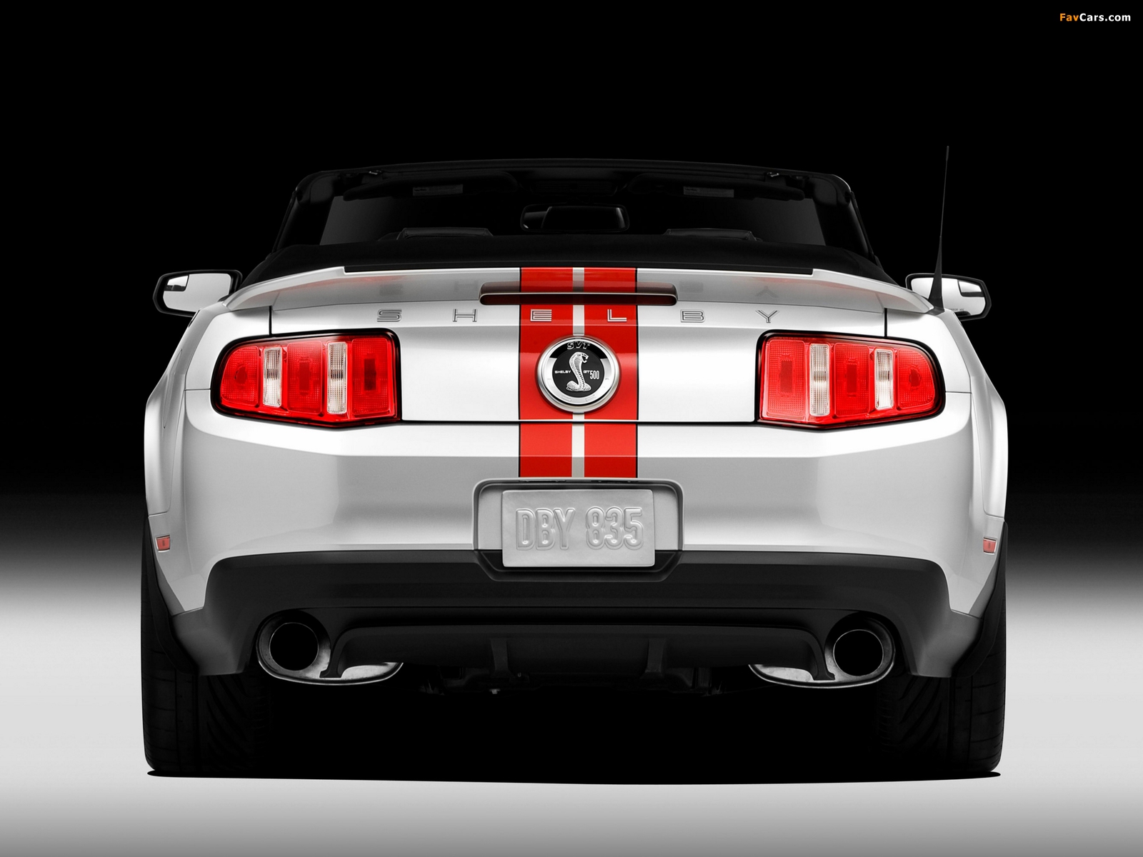 Images of Shelby GT500 SVT Convertible 2010–11 (1600 x 1200)