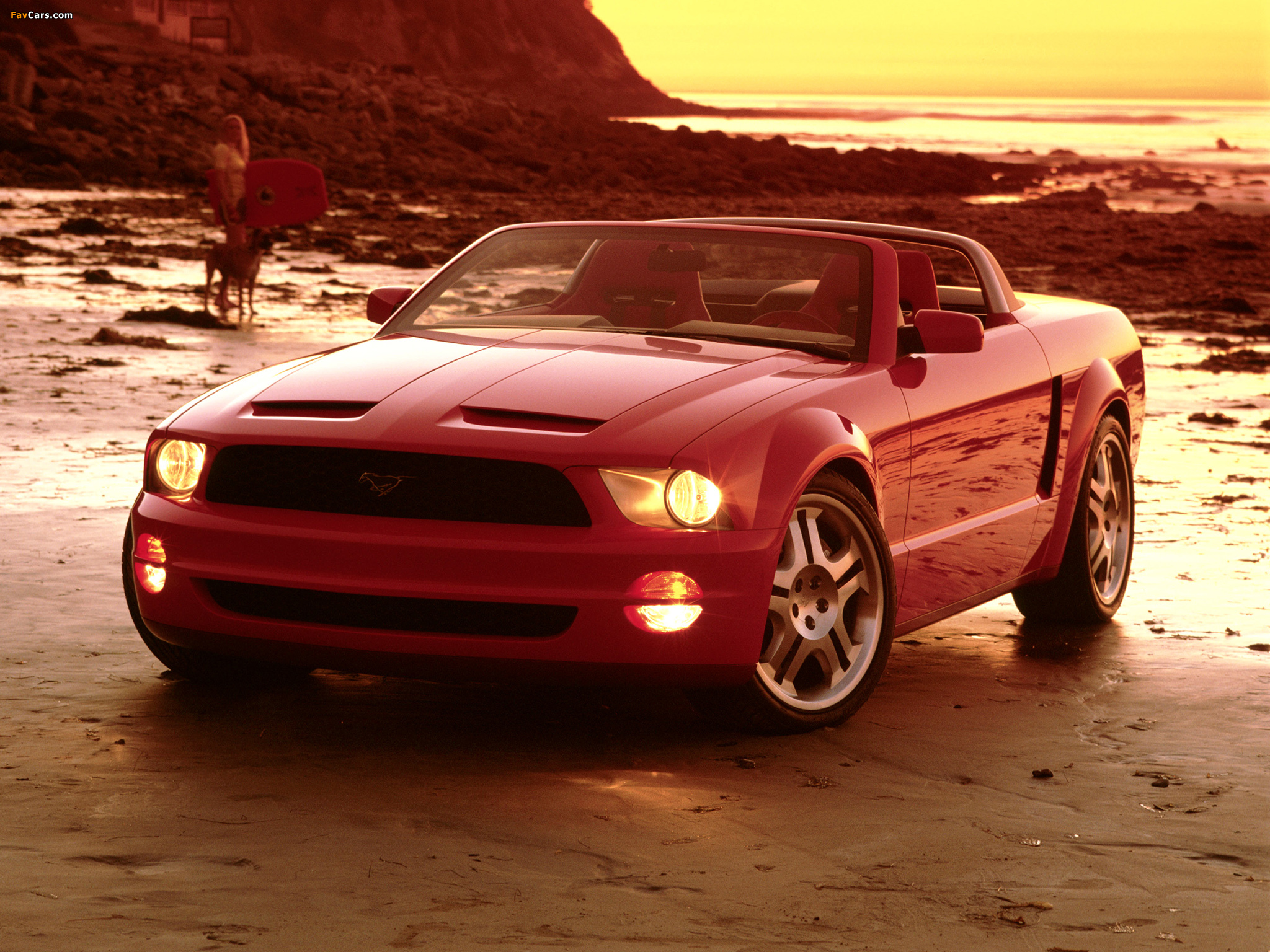 Mustang GT Convertible Concept 2003 pictures (2048 x 1536)