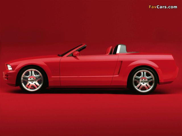 Mustang GT Convertible Concept 2003 pictures (640 x 480)