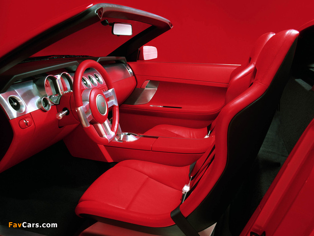 Mustang GT Convertible Concept 2003 wallpapers (640 x 480)