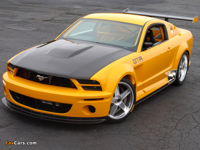 Mustang GT-R Concept 2004 pictures (640 x 480)