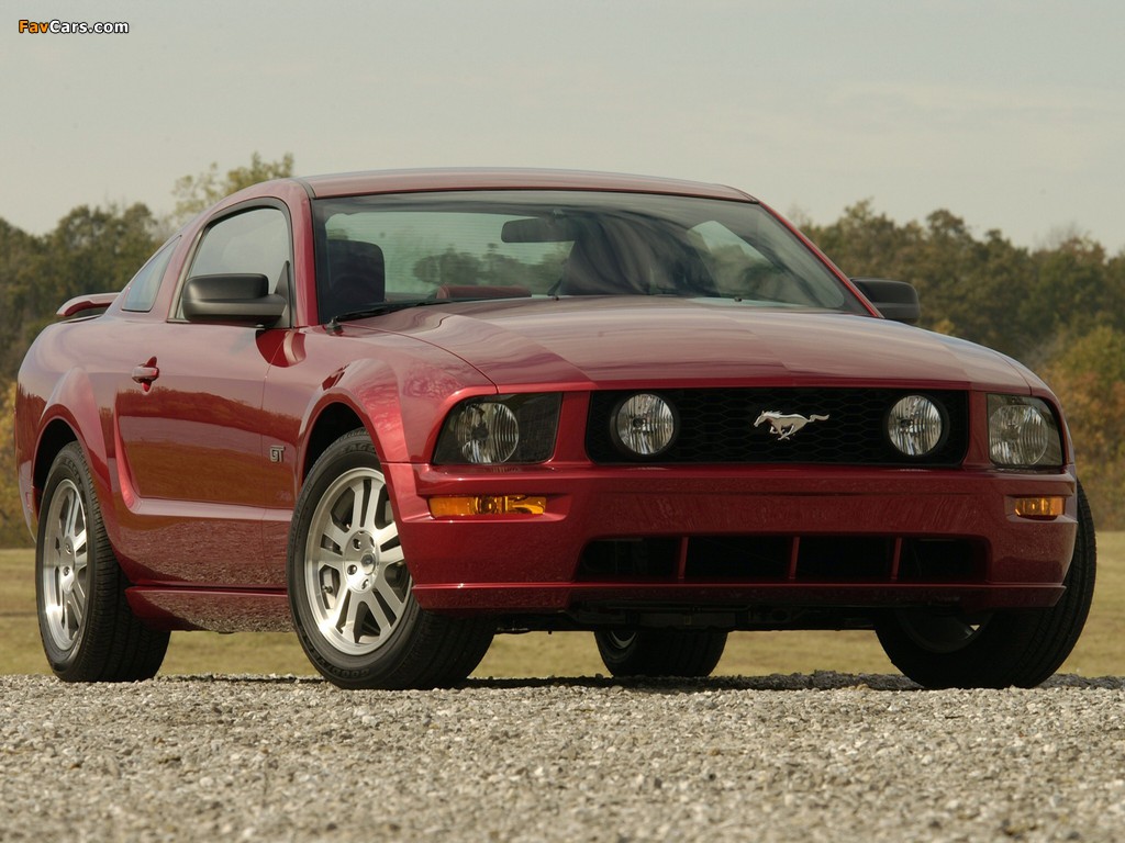 Mustang GT 2005–08 images (1024 x 768)