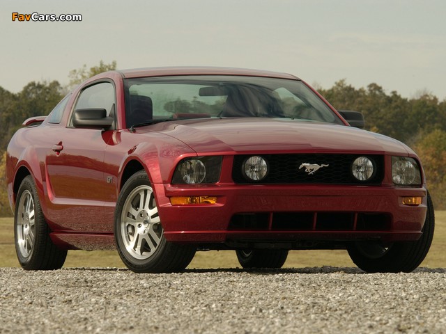 Mustang GT 2005–08 images (640 x 480)