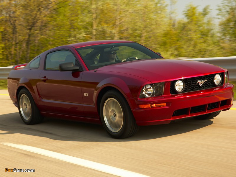 Mustang GT 2005–08 images (800 x 600)