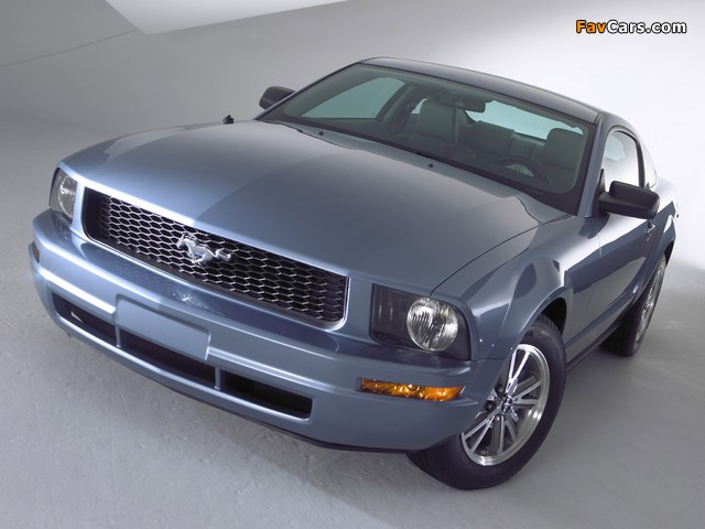 Mustang Coupe 2005–08 photos (640 x 480)