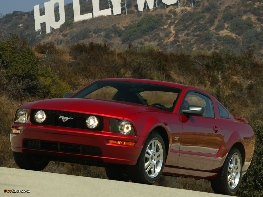 Mustang GT 2005–08 photos (1024 x 768)