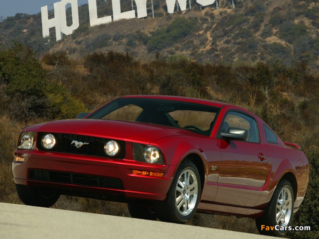 Mustang GT 2005–08 photos (640 x 480)