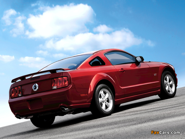 Mustang GT 2005–08 photos (640 x 480)