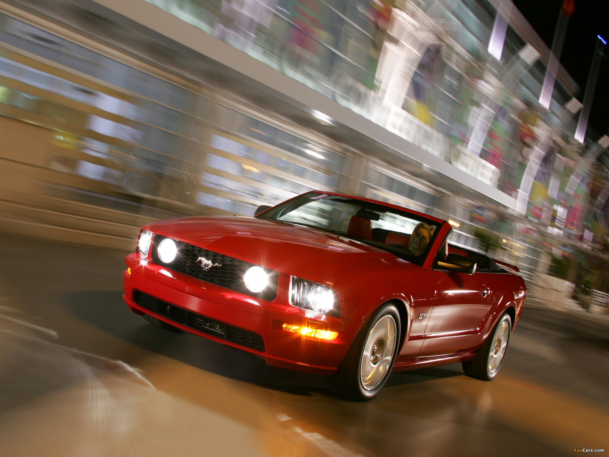 Mustang GT Convertible 2005–08 pictures (2048 x 1536)
