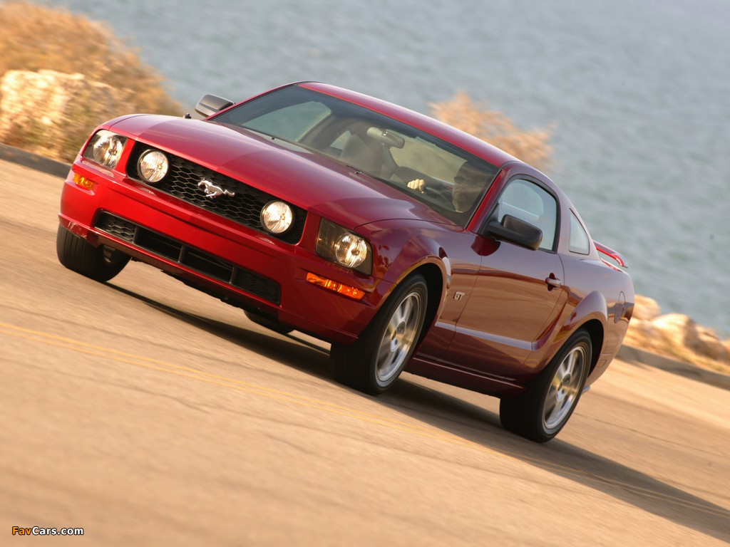 Mustang GT 2005–08 pictures (1024 x 768)