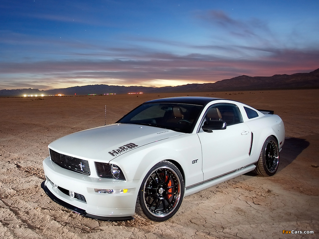 H&R FMJ Mustang GT 2005 wallpapers (1024 x 768)