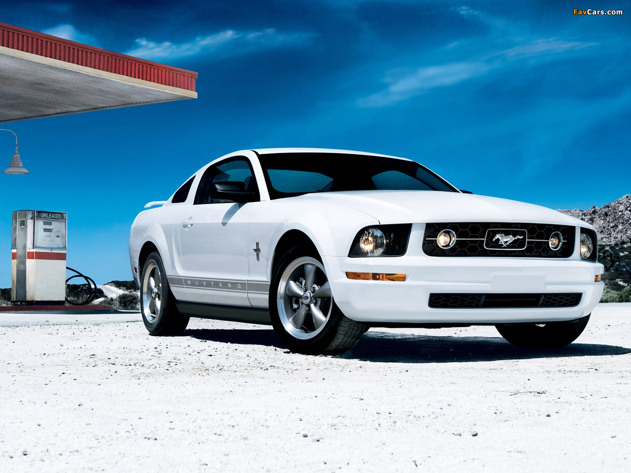 Mustang Coupe 2005–08 wallpapers (1280 x 960)