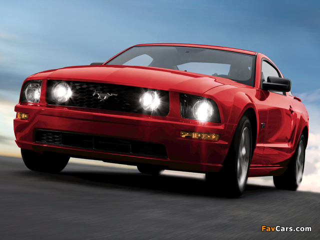 Mustang GT 2005–08 wallpapers (640 x 480)