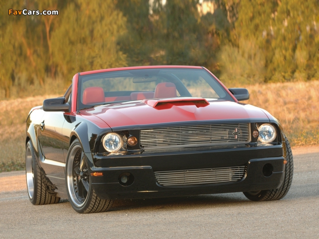 Foose Design Mustang Stallion Convertible 2006 pictures (640 x 480)