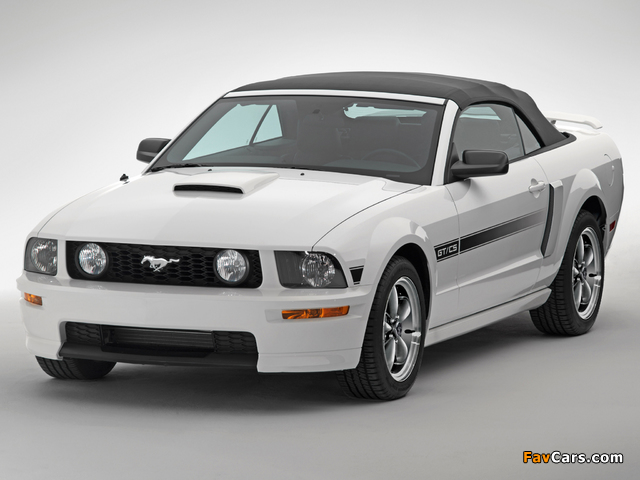 Mustang GT California Special 2007 pictures (640 x 480)