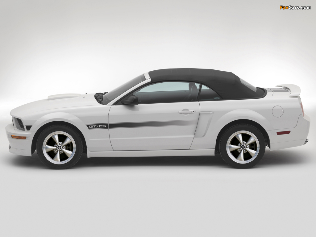 Mustang GT California Special 2007 wallpapers (1024 x 768)