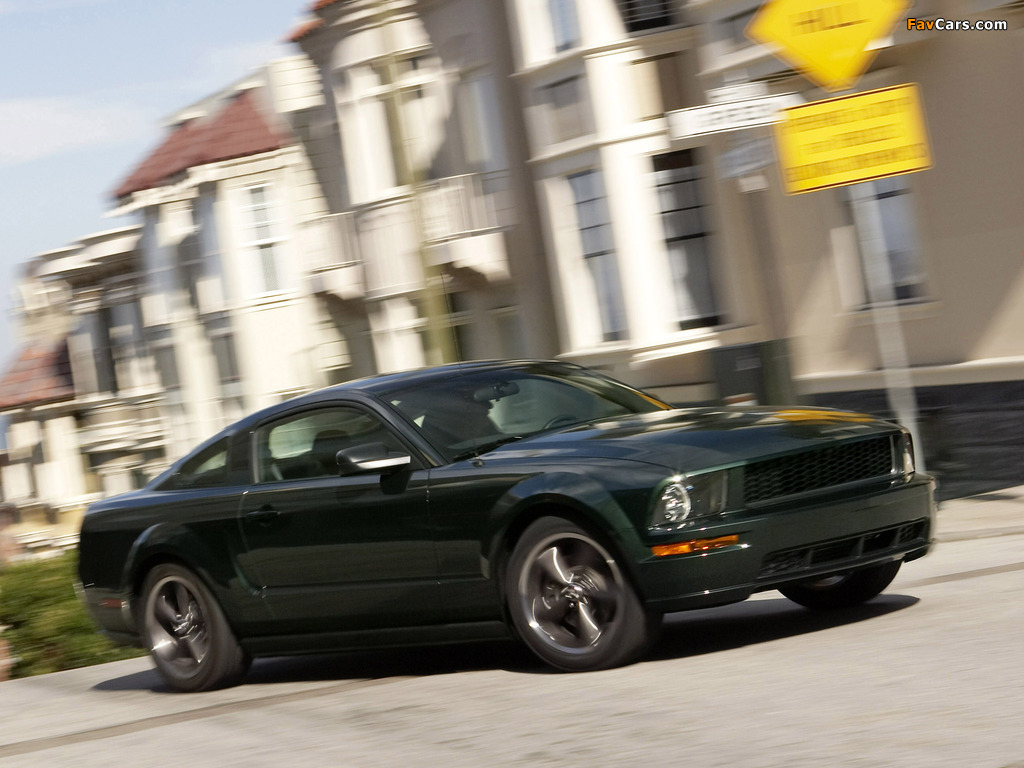 Mustang Bullitt 2008 wallpapers (1024 x 768)