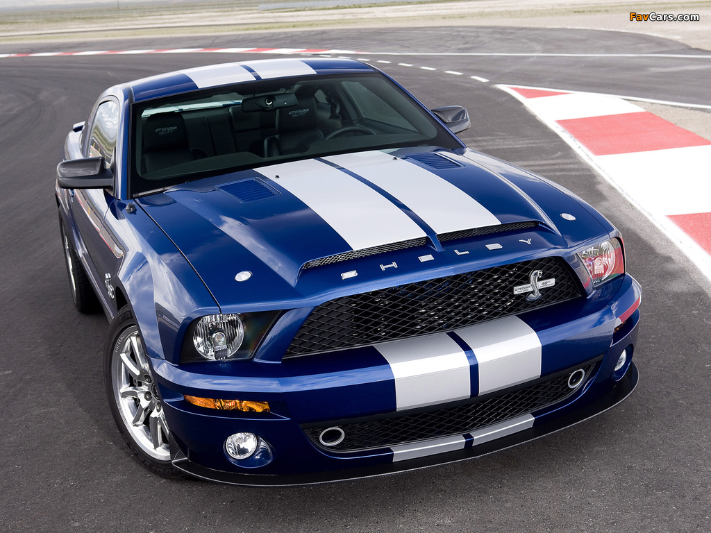 Shelby GT500 KR 40th Anniversary 2008 wallpapers (1024 x 768)
