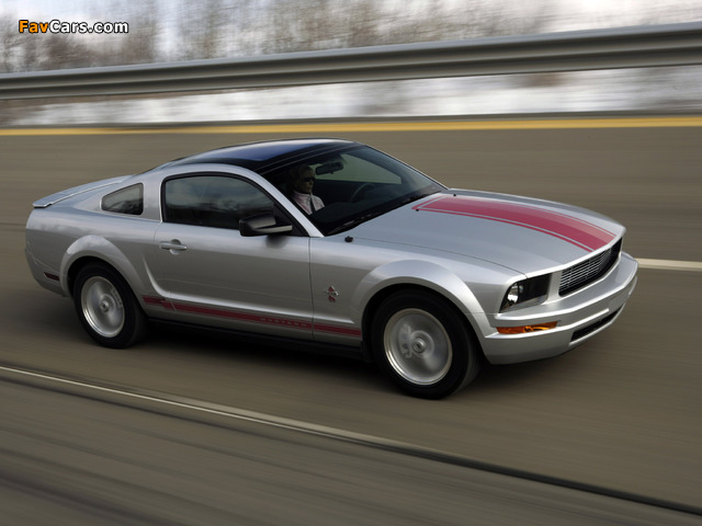 Mustang Coupe Warriors in Pink 2008 wallpapers (640 x 480)