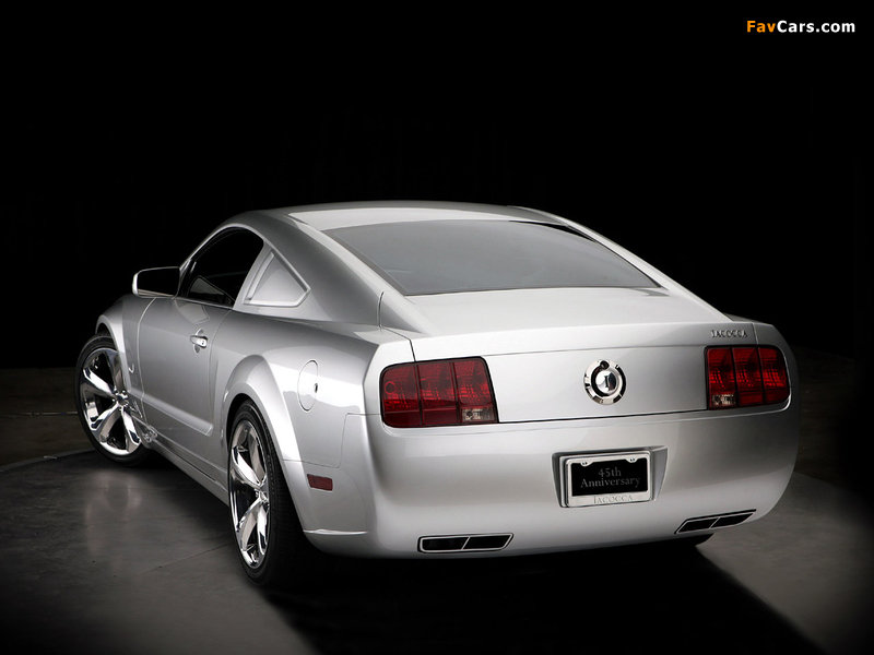 Mustang Iacocca 45th Anniversary Edition 2009 images (800 x 600)