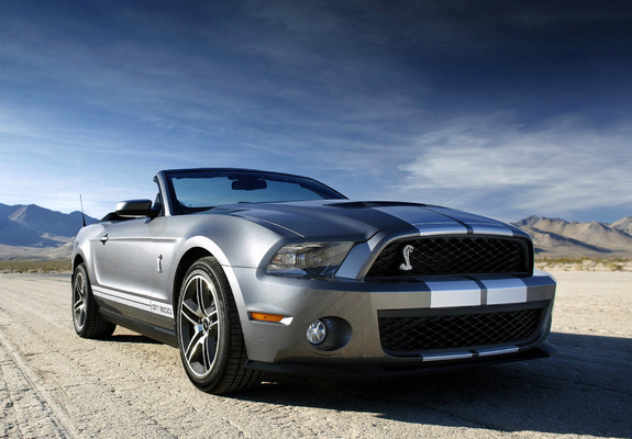 Shelby GT500 Convertible SVT 2009–10 images