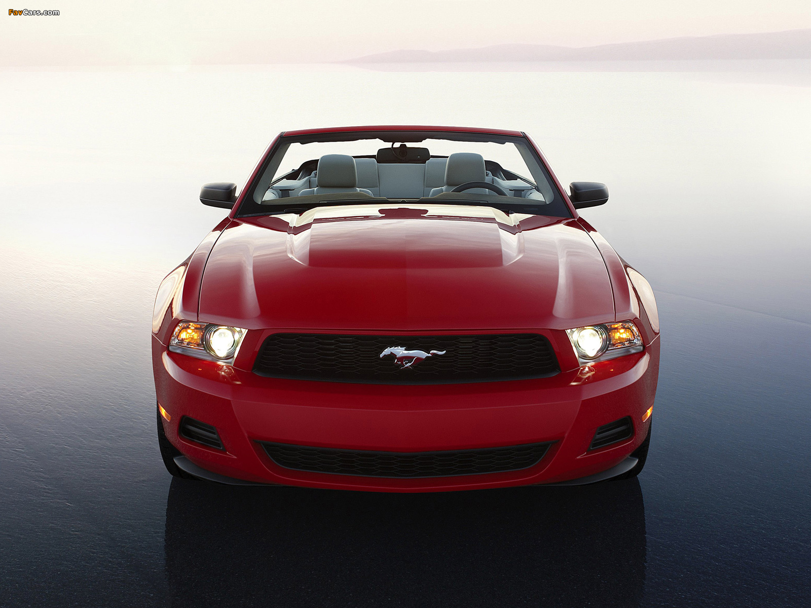 Mustang Convertible 2009–12 wallpapers (1600 x 1200)