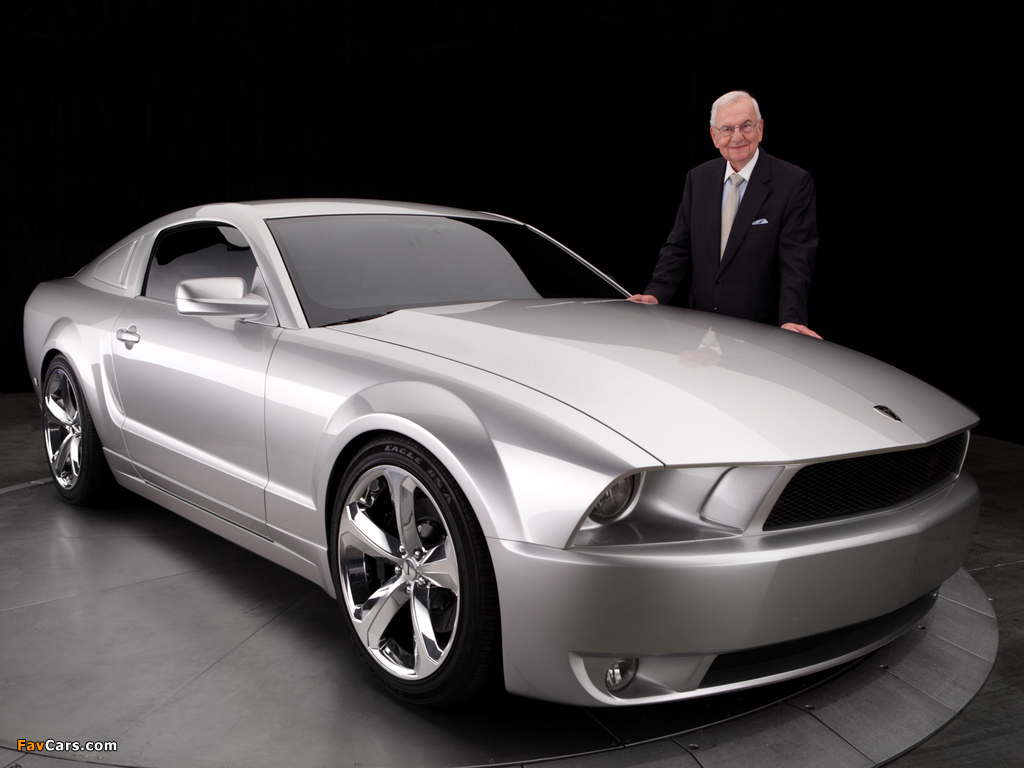 Mustang Iacocca 45th Anniversary Edition 2009 wallpapers (1024 x 768)