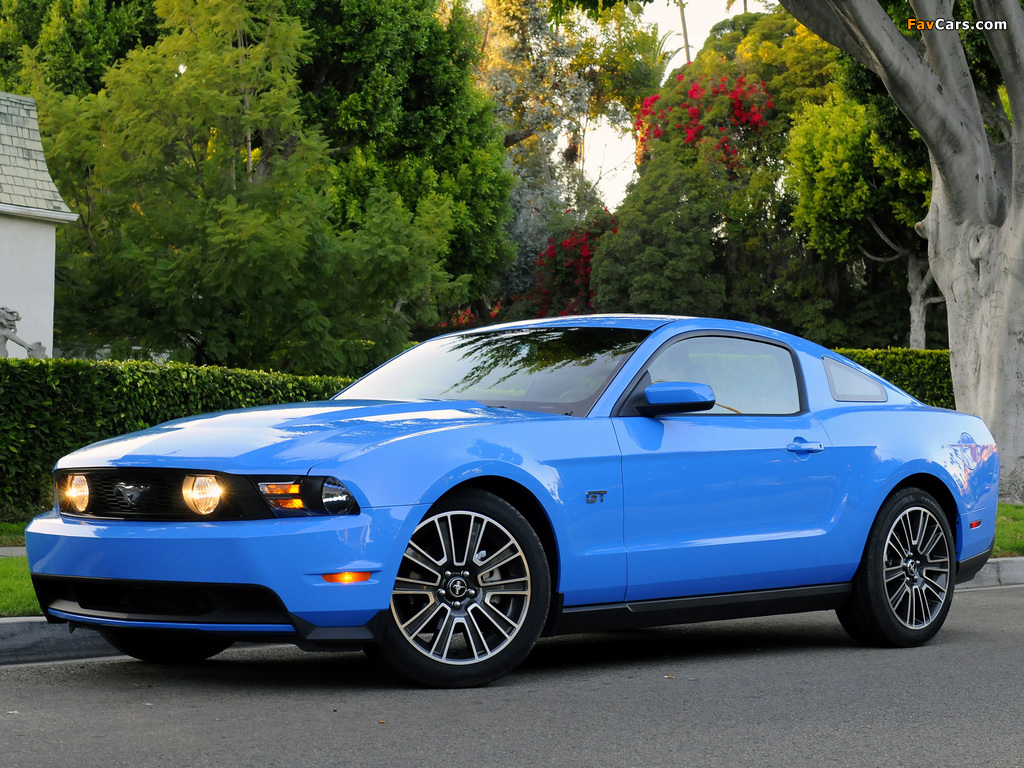 Mustang GT 2009–10 wallpapers (1024 x 768)
