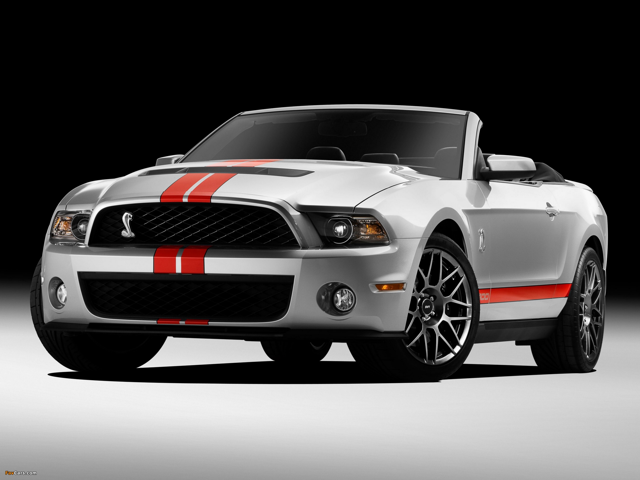 Shelby GT500 SVT Convertible 2010–11 images (2048 x 1536)