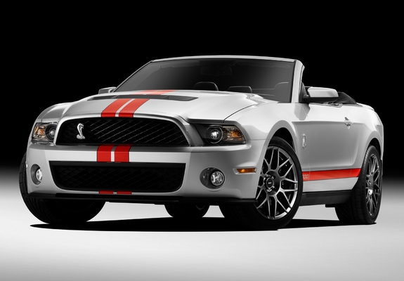 Shelby GT500 SVT Convertible 2010–11 images