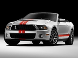Shelby GT500 SVT Convertible 2010–11 images